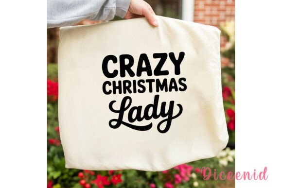 Crazy Christmas Lady Illustrations for Bold Branding