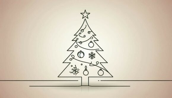 Festive Christmas Tree Illustrations: A Brand Review