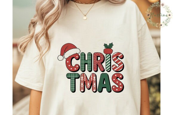 Festive Christmas Word PNG Clipart & Illustrations