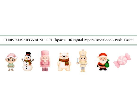 Review: 87 Christmas Mega Bundle Illustrations