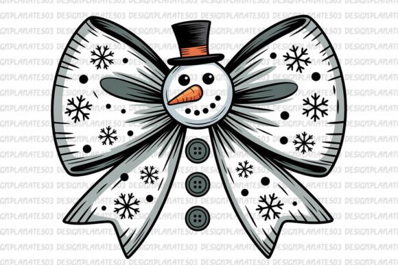 Reviewing Christmas Bow Png, Snowman Illustrations