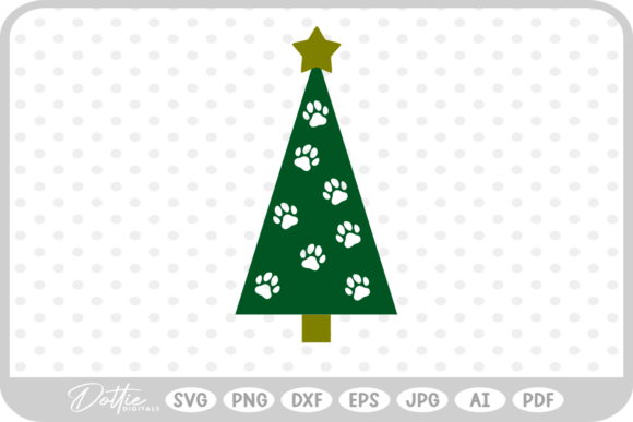 Reviewing Christmas Par Print Tree SVG PNG DXF Illustrations