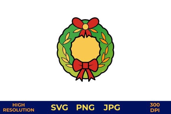 Reviewing Christmas Wreath Illustrations for Sellers