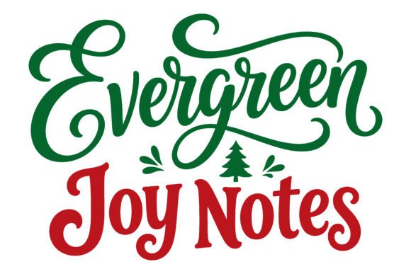 Reviewing Evergreen Joy Notes SVG Freebies