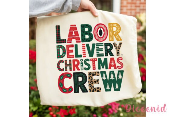 Reviewing Labor Delivery Christmas PNG Clipart for Stitchers