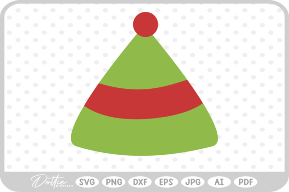 Reviewing the Christmas Elf Hat SVG PNG DXF for Stitching