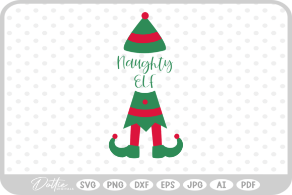 Reviewing the Christmas Naughty Elf SVG PNG DXF for Embroidery